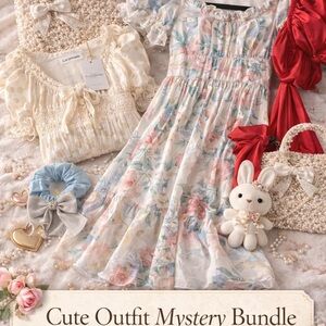 ✨ Cute Outfit Mystery Bundle | Dress + Clothing Item + 2 Cute Extras